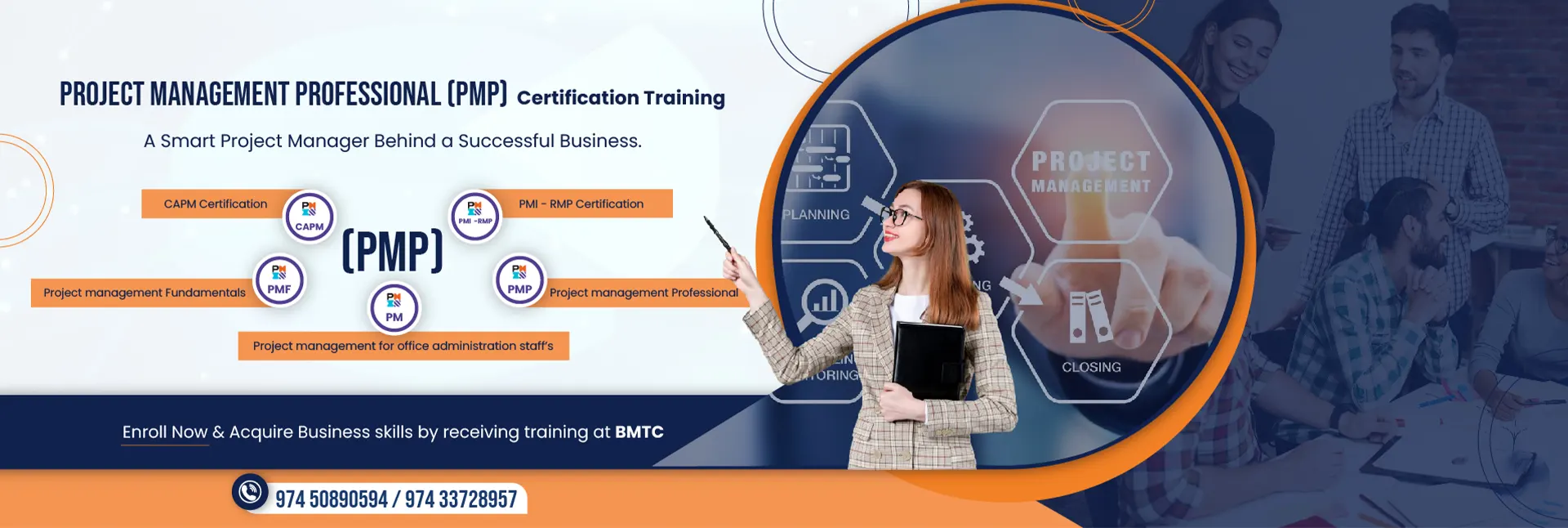 Project management certification in qatar - BMTC Consulting